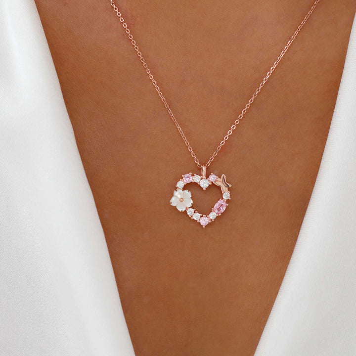 Collier Sparkling Heart, S925